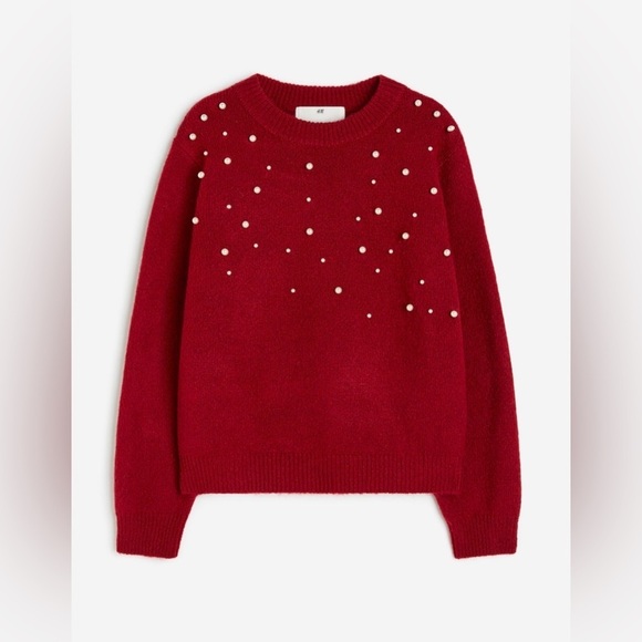 H&M Dresses & Skirts - H&M Vibrant Red Sweater